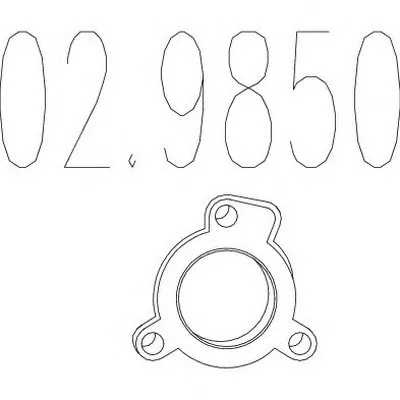 Прокладка, труба выхлопного газа MTS купить