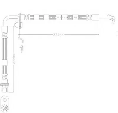Тормозной шланг REMKAFLEX купить
