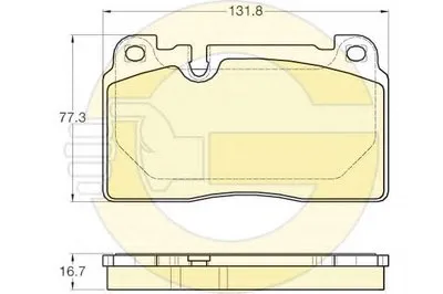 Комплект тормозных колодок, дисковый тормоз GIRLING купить