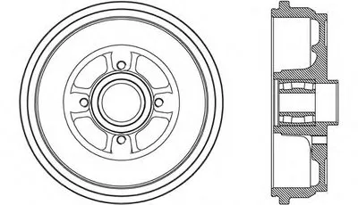 Тормозной барабан ADVANCE OPEN PARTS купить