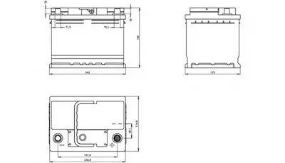 Стартерная аккумуляторная батарея Hermetic Power OPEN PARTS купить