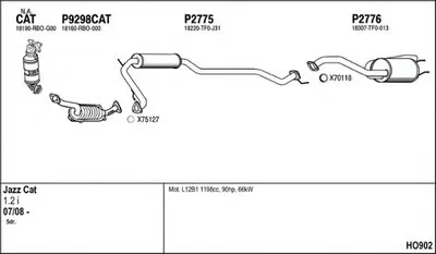 Система выпуска ОГ FENNO купить