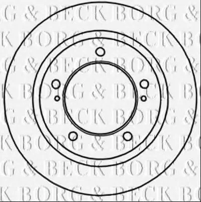Тормозной диск BORG & BECK купить