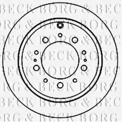 Тормозной диск BORG & BECK купить