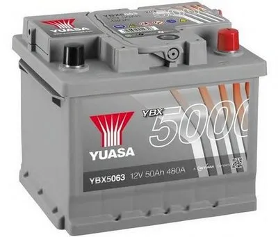 Стартерная аккумуляторная батарея YBX5000 Silver High Performance SMF Batteries YUASA купить