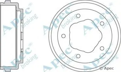 Тормозной барабан APEC braking купить