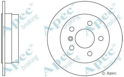Тормозной диск APEC braking купить