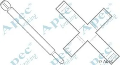 Комплектующие, тормозные колодки APEC braking купить