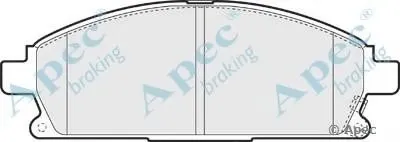 Комплект тормозных колодок, дисковый тормоз APEC braking купить