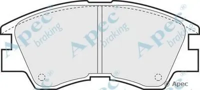 Комплект тормозных колодок, дисковый тормоз APEC braking купить