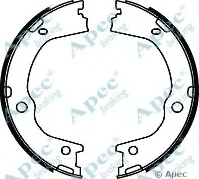 Тормозные колодки APEC braking купить