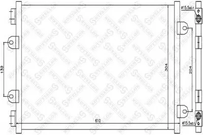 Конденсатор, кондиционер STELLOX купить