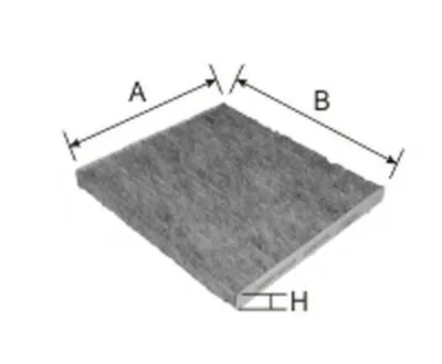 Фильтр, воздух во внутренном пространстве Cabin filter (Charcoal) for TOYOTA/LEXUS GOODWILL купить