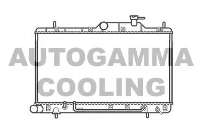 Радиатор, охлаждение двигателя AUTOGAMMA купить