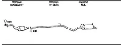 Система выпуска ОГ WALKER купить