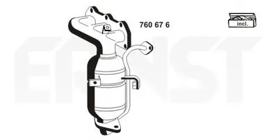Катализатор; Катализатор коллектора Set ERNST купить