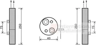 Осушитель, кондиционер VAN WEZEL купить