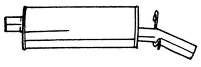 Глушитель выхлопных газов конечный AKS DASIS купить