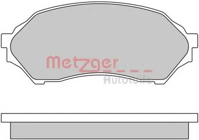 Комплект тормозных колодок, дисковый тормоз METZGER купить