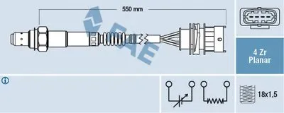 Лямда-зонд FAE купить