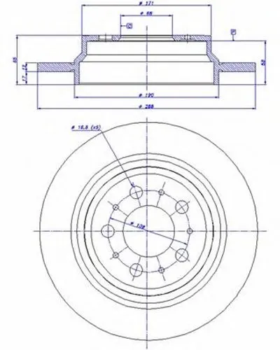 Тормозной диск CAR купить