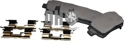 Комплект тормозных колодок, дисковый тормоз QH JP GROUP купить