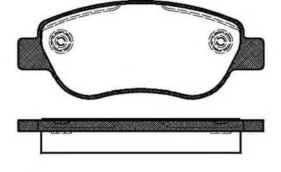 Комплект тормозных колодок, дисковый тормоз RAICAM купить