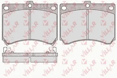 Комплект тормозных колодок, дисковый тормоз VILLAR купить