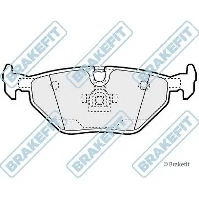 Комплект тормозных колодок, дисковый тормоз Brake Fit APEC braking купить