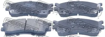Комплект тормозных колодок, дисковый тормоз FEBEST купить