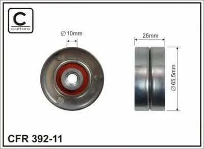 Натяжной ролик, поликлиновой  ремень CAFFARO купить