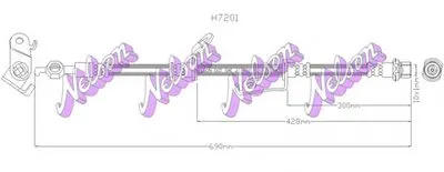 Тормозной шланг BROVEX-NELSON купить
