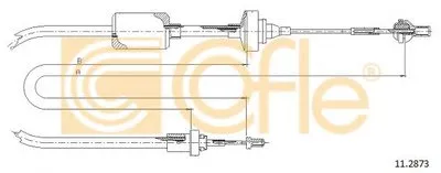 Тросик сцепления COFLE купить