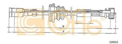 Тросик спидометра COFLE купить