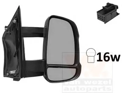 Наружное зеркало VAN WEZEL купить