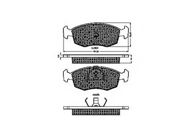 Комплект тормозных колодок, дисковый тормоз SPIDAN купить