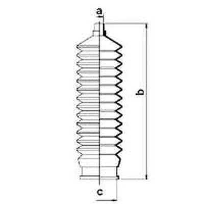 Пыльник, рулевое управление SPIDAN купить