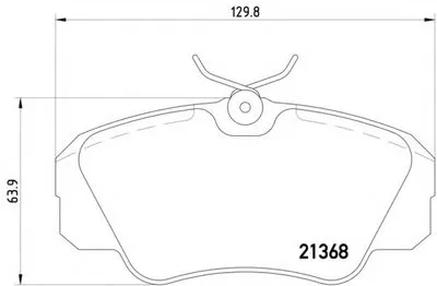 Комплект тормозных колодок, дисковый тормоз HELLA купить