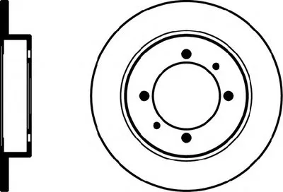 Тормозной диск PRO HELLA купить