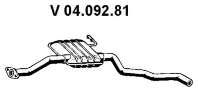 Предглушитель выхлопных газов EBERSPÄCHER купить