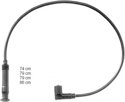 Комплект проводов зажигания BERU купить