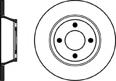Тормозной диск TEXTAR купить