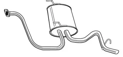 Глушитель выхлопных газов конечный WALKER купить