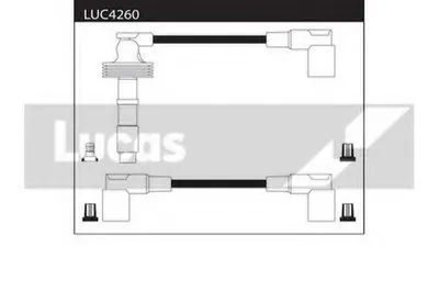 Комплект проводов зажигания LUCAS ELECTRICAL купить