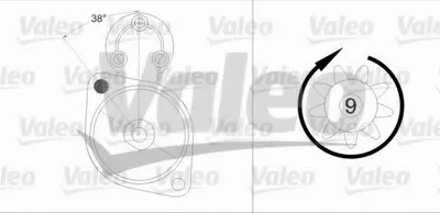 Стартер VALEO купить
