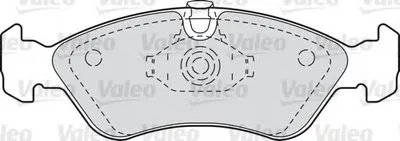 Комплект тормозных колодок, дисковый тормоз VALEO купить