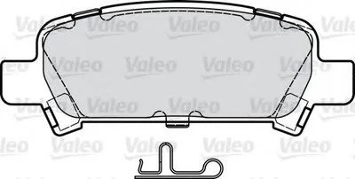Комплект тормозных колодок, дисковый тормоз VALEO купить