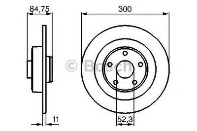 Тормозной диск BOSCH купить