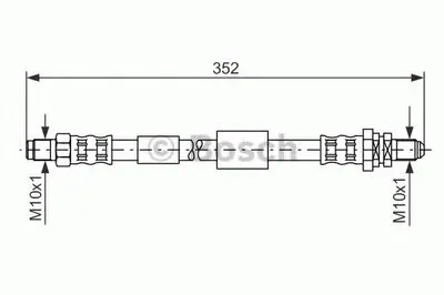 Тормозной шланг BOSCH купить