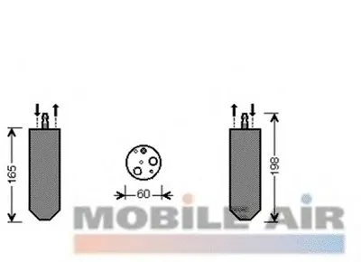 Осушитель, кондиционер VAN WEZEL купить